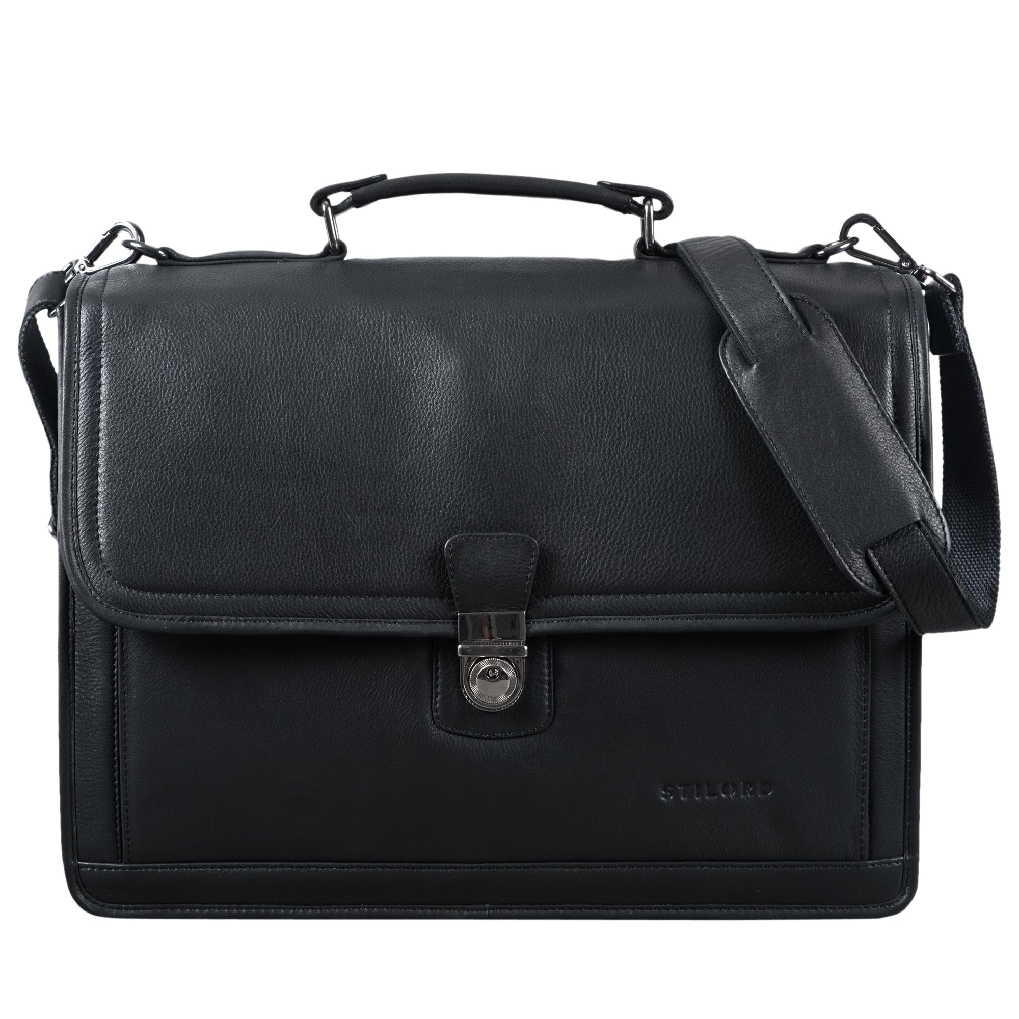 Leder Umhängetasche Aktentasche Herren groß