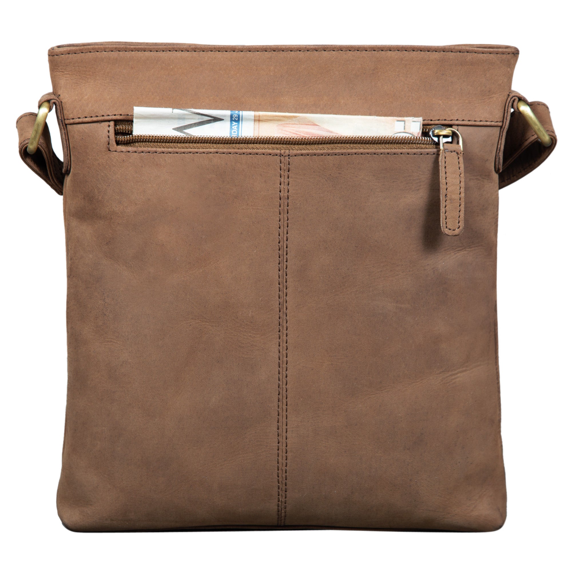 kleine Vintage Lederhandtasche