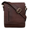 „Easton“ Lille Messenger Taske Ægte Læder Vintage Skuldertaske