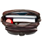 Ledertasche Schultertasche Männer klein