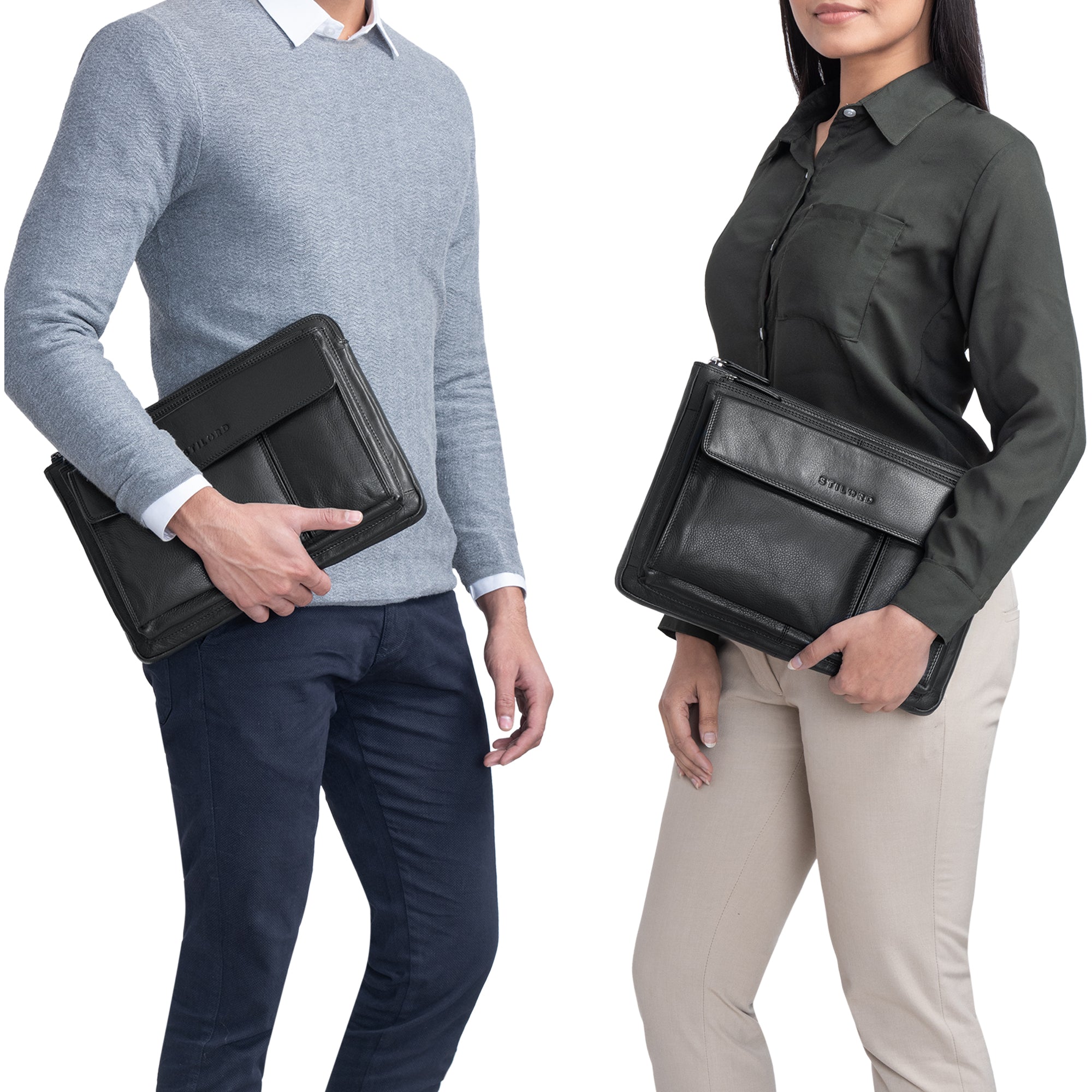 Business Mappe Leder Herren