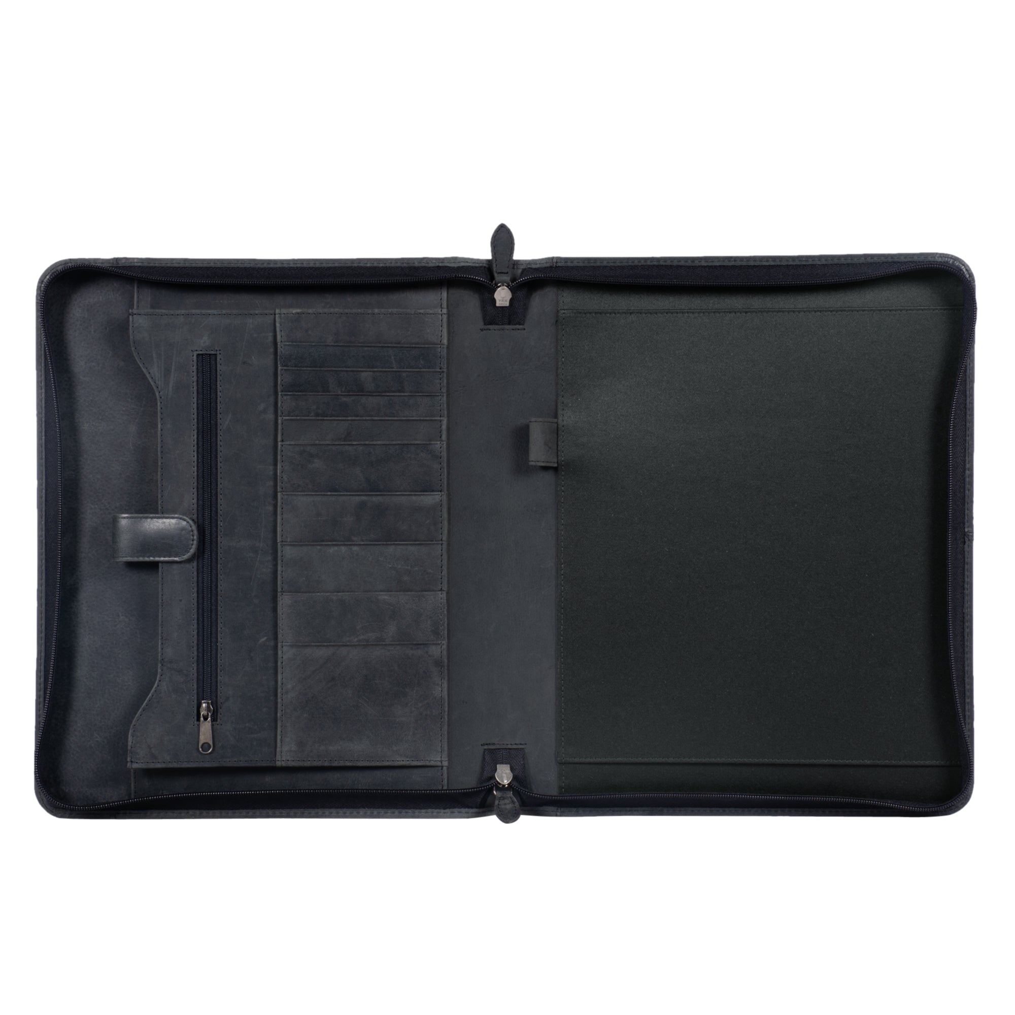 Schreibmappe Leder schwarz