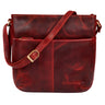 "Lucy" crossbody-taske i læder til damer