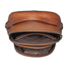 Tasche rucksack leder braun