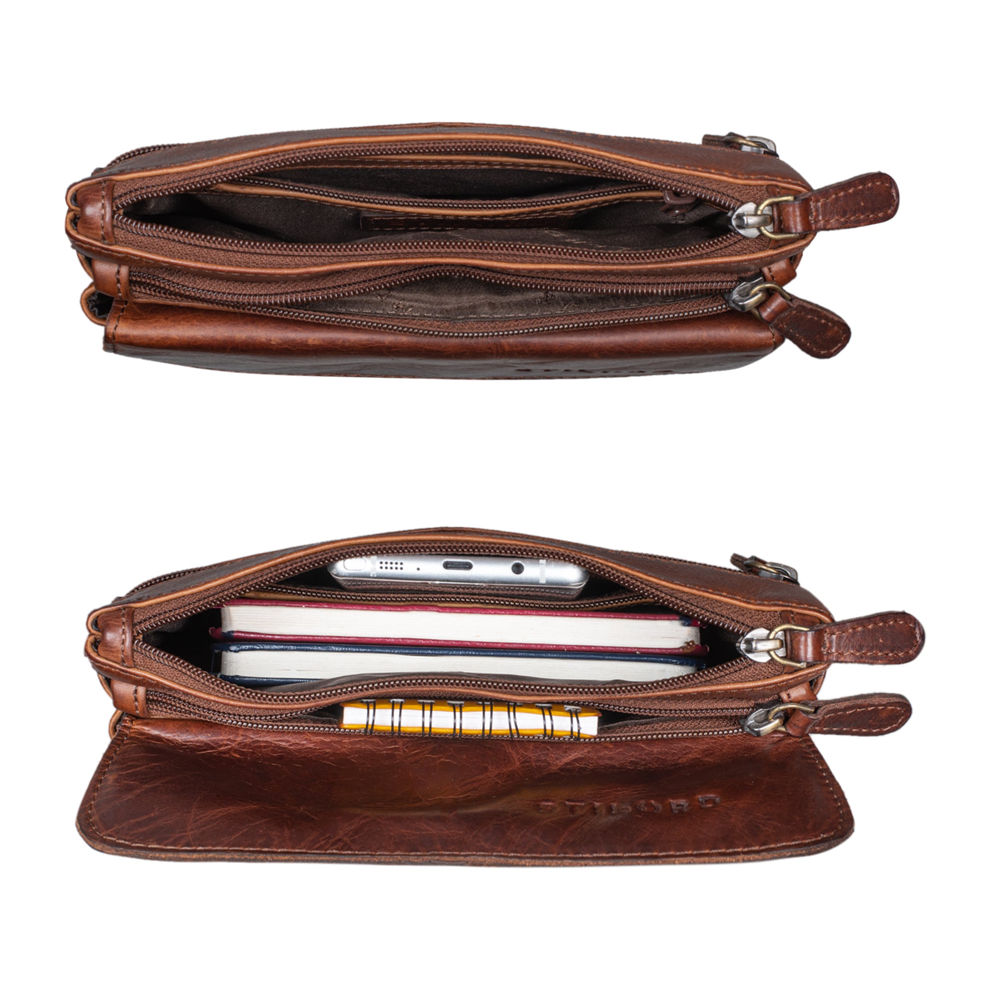 Bauchtasche Festivals aus Leder