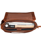 Leder Bürotasche braun