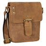 „Alessio“ Herre Læder Messenger Taske Lille Vintage Skuldertaske