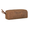 "Linus" Etui Læder Vintage Til Herrer Damer Penne Etui