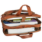 Bürotasche Echtleder cognac