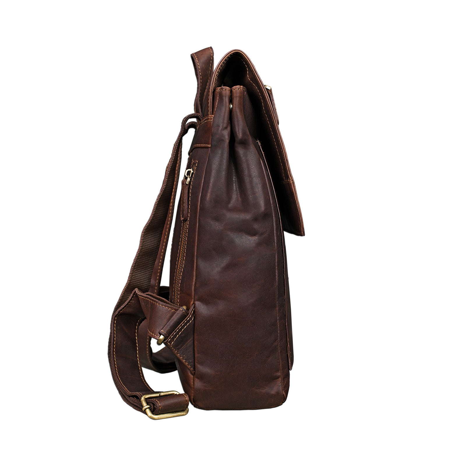 Büro Rucksack Leder klassisch
