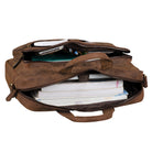 Braune Aktentasche Leder Vintage
