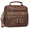 „Veland“ Vintage Messenger Bag Mænd Læder Lille Kamera Taske