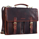 Businesstasche Leder Lehrer Studenten Uni Ledertasche