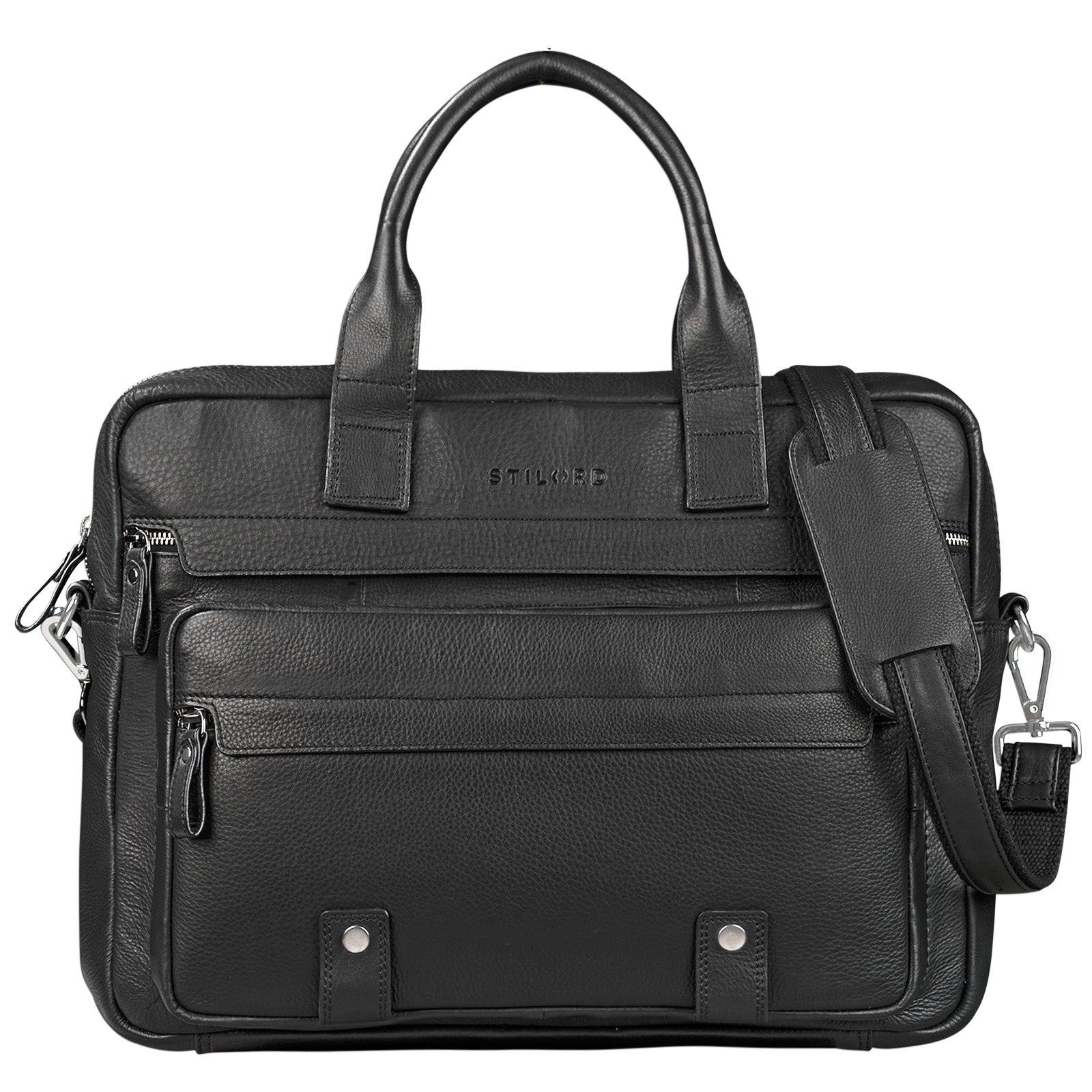 Businesstasche Leder Schwarz