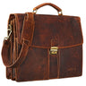 Aktentasche Leder elegant aufsteckbar 
