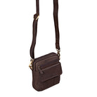 Retro Ledertasche klein Herren