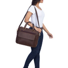 Business Leder Umhängetasche für Damen