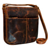 "Lucy" crossbody-taske i læder til damer