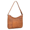 "Katharina" Elegant Hobo Taske Dame Læder Flettet Skuldertaske