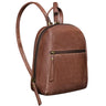 "Lia" Mini Rygsæk Dame Læder Vintage Lille Daypack