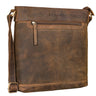 „Henrike“ Skuldertaske Dame Læder Lille Lodret Vintage Crossbody Taske