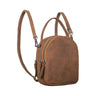"Stacy" Mini Rygsæk Dame Læder Lille Vintage Daypack Taske