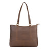 "Delilah" Shopper Læder Taske Dame Retro Skuldertaske Hobo