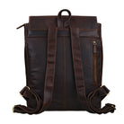 Backpack Unisex Leder dunkel braun