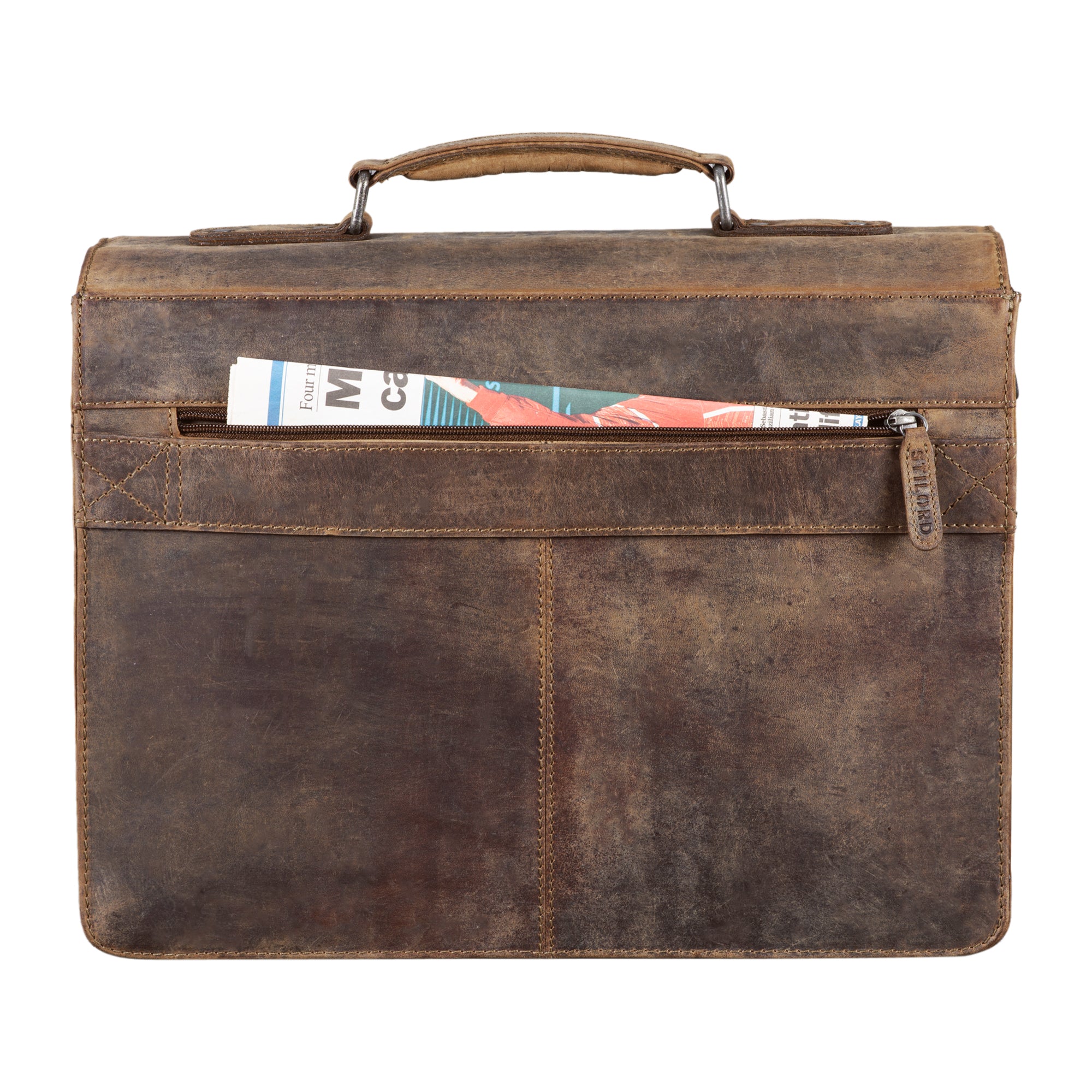 Aktentasche Vintage braun