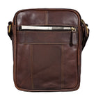 Herrenhandtasche Leder Braun
