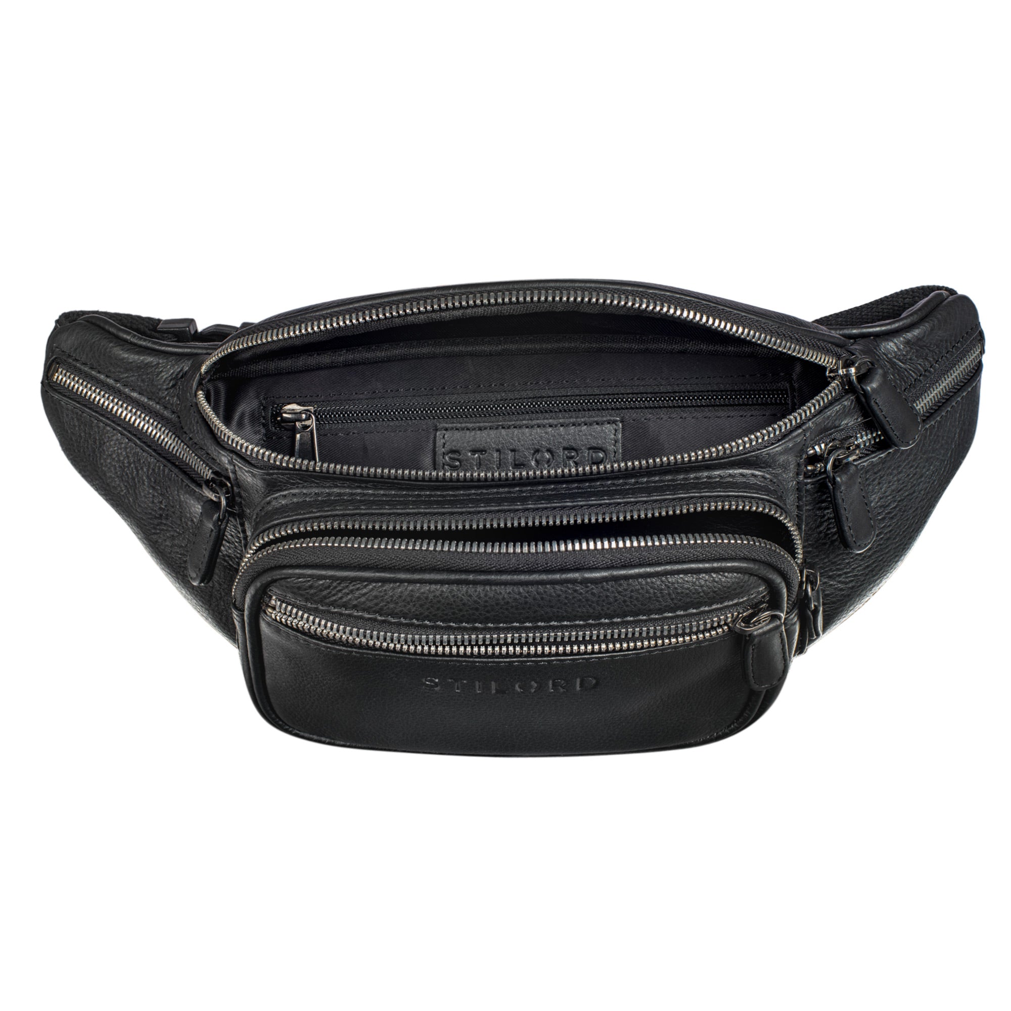 Große Bauchtasche Schwarz