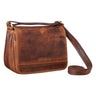 "Malou" Elegant Læder Håndtaske Dame - Vintage Crossbody Tasker