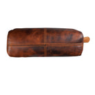 Rot braune Leder Federmappe