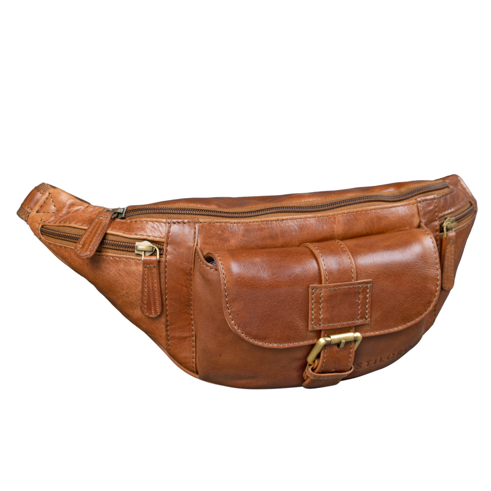 Echtleder Festivaltasche braun