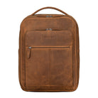 Arbeitsrucksack Wildleder braun