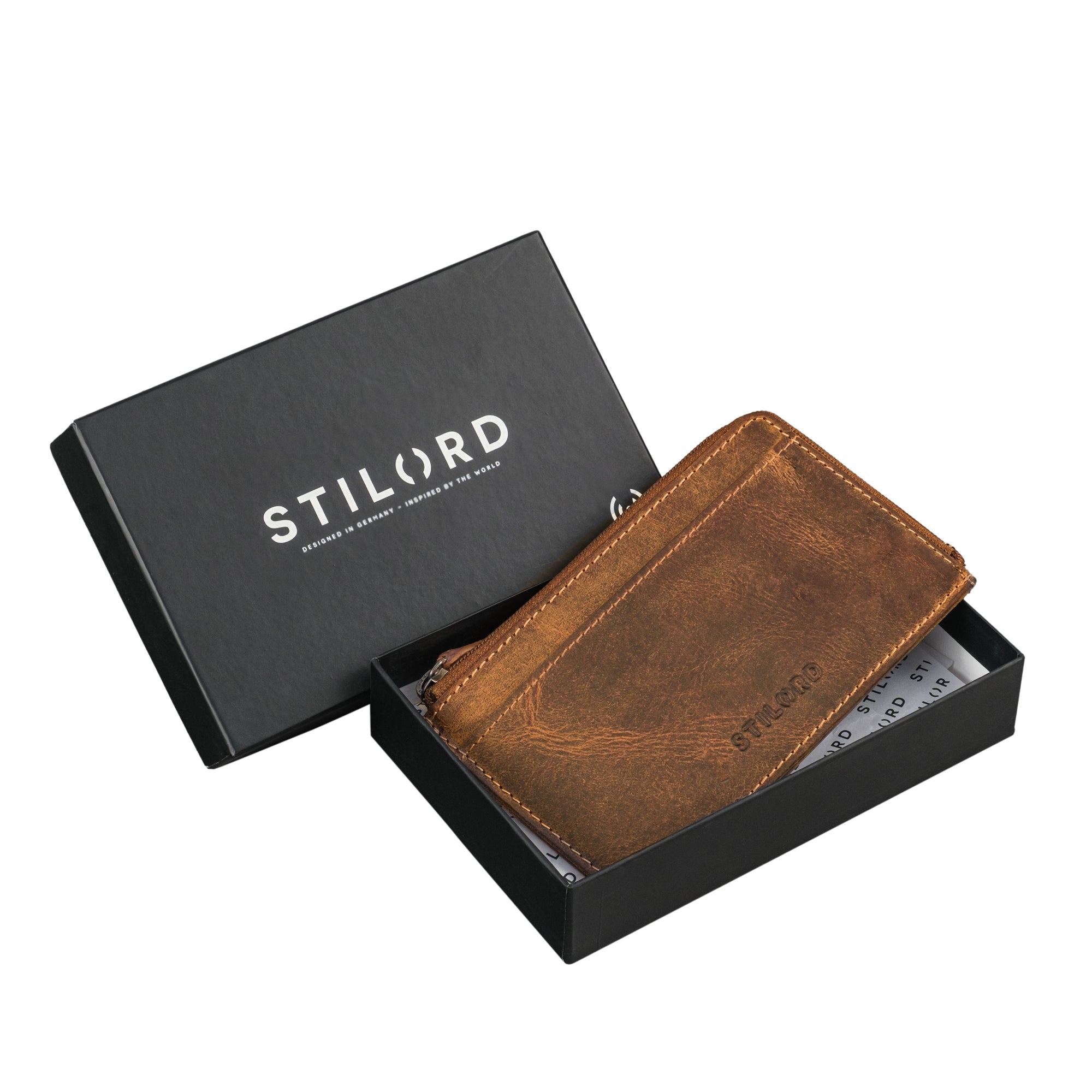 Leder Geschenk für Herren mit Geschenkbox