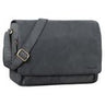 B-Stock "Tom" vintage skuldertaske i læder