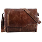 Braune Leder Businesstasche XL