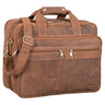 "Alexander" Læder Lærertaske Vintage med Laptoprum