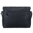 Ledertasche Umhängetasche XL schwarz