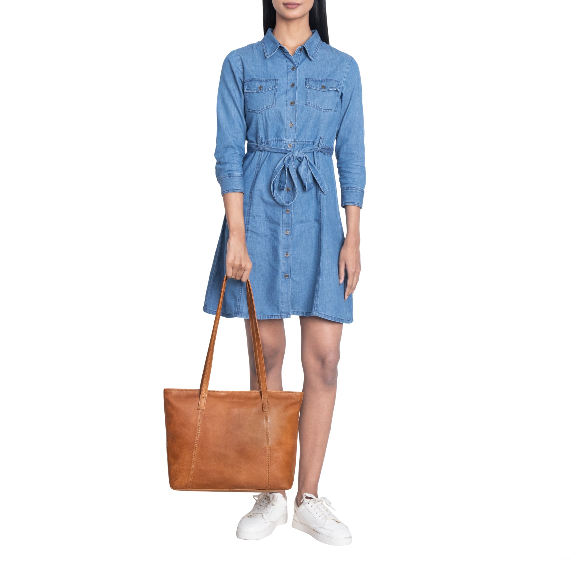 Damen Handtasche Braun