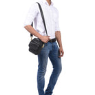Herrenhandtasche Leder Vintage