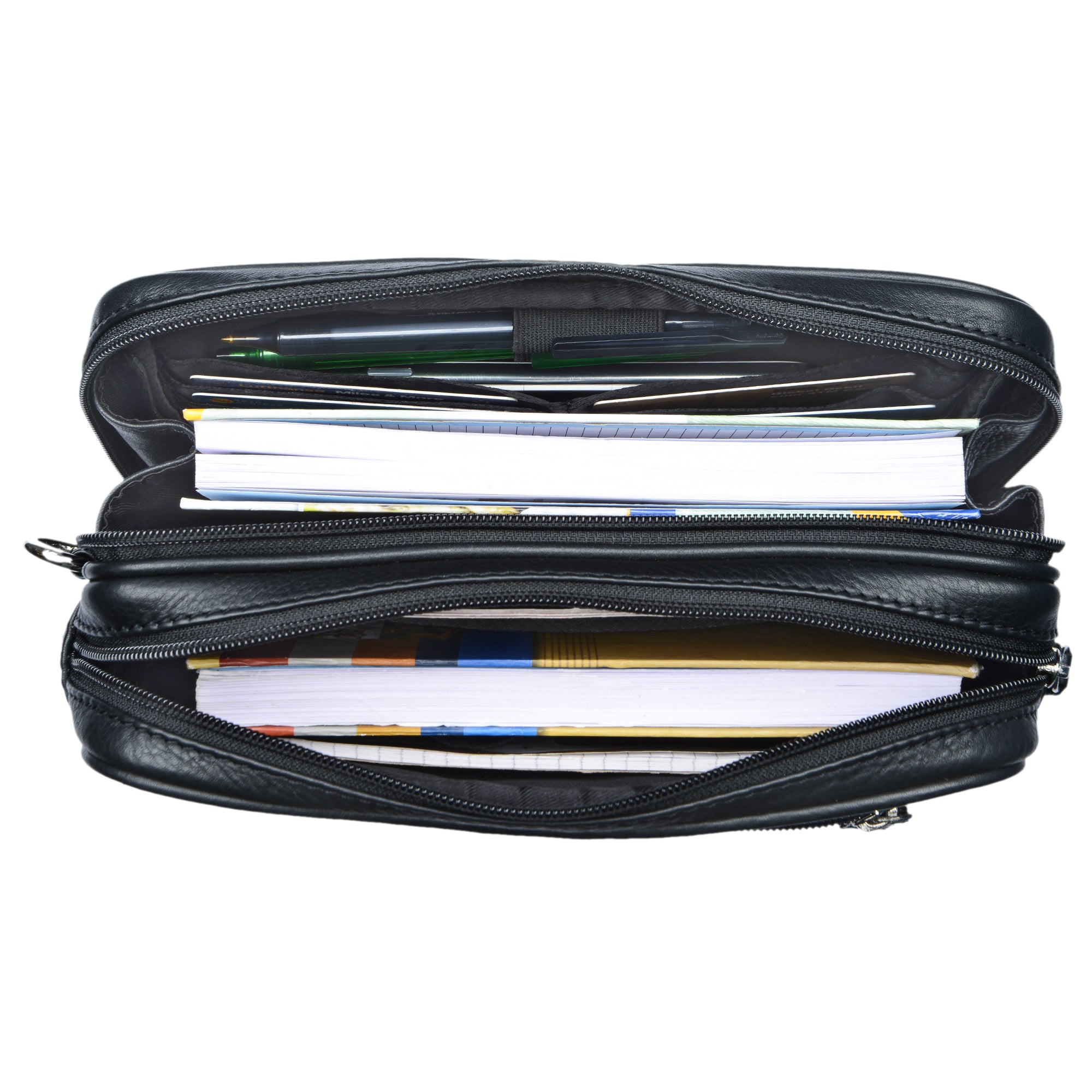 Leder Handtasche Männer XL