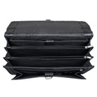 Schwarze Herrentasche Aktentasche Leder