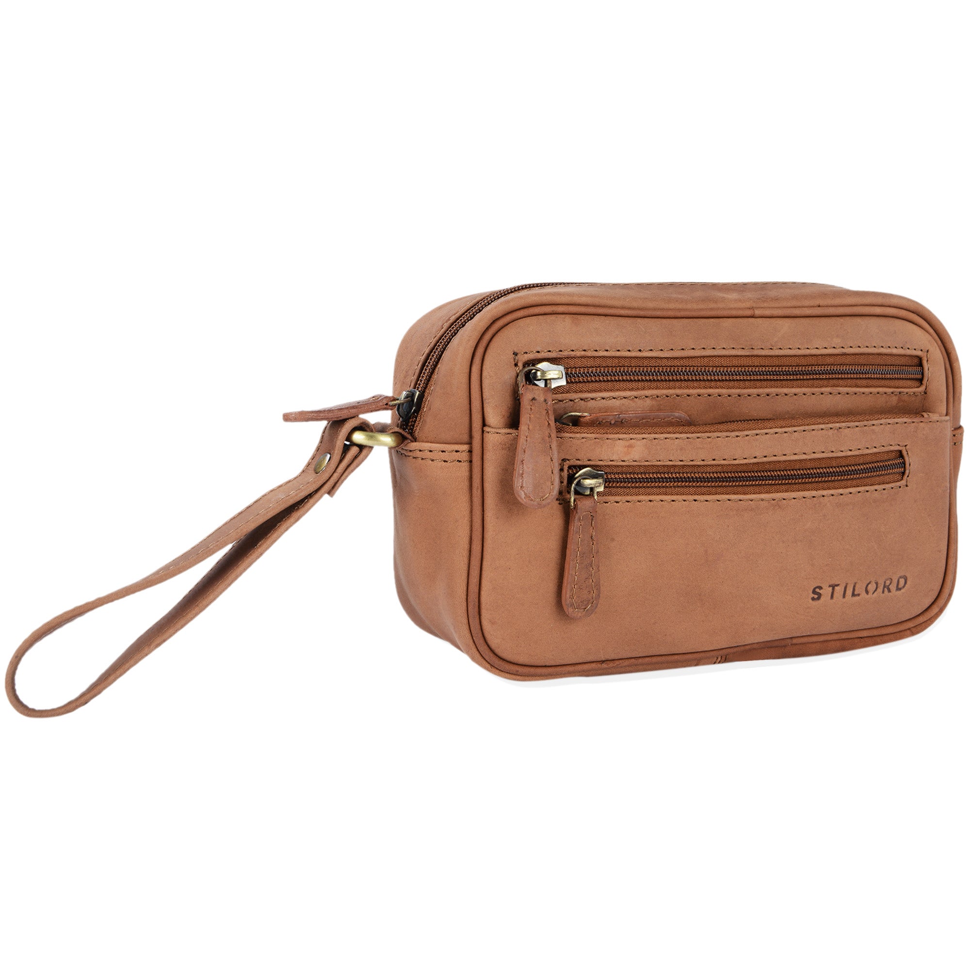 Hand Tasche Leder fuer Maenner