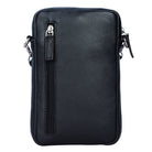 Handtasche Männer Leder schwarz