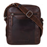 „Nash“ Herre Lædertaske Vintage Lille Messenger Taske Skuldertaske