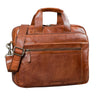 "Alberto" Geräumige Laptoptasche 15.6 Zoll Leder für Herren
