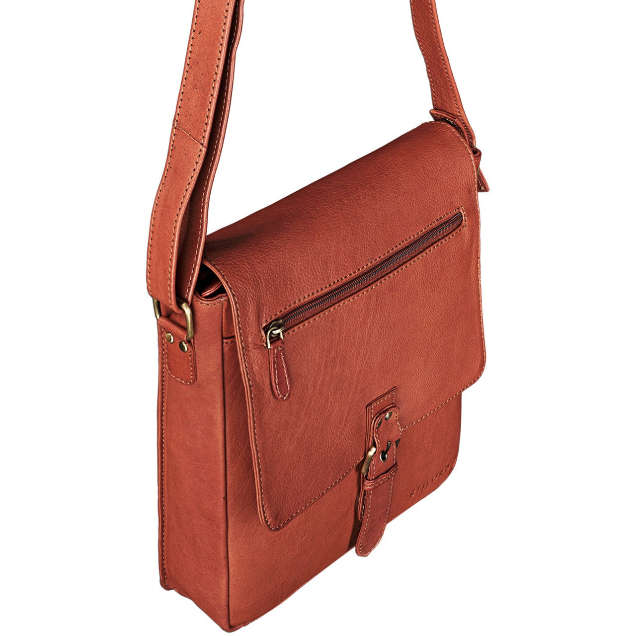 Herrenhandtasche Leder klein