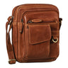 "Ryan" Lille Vintage Læder Skuldertaske Herrer 9 7 Tommer Crossbody